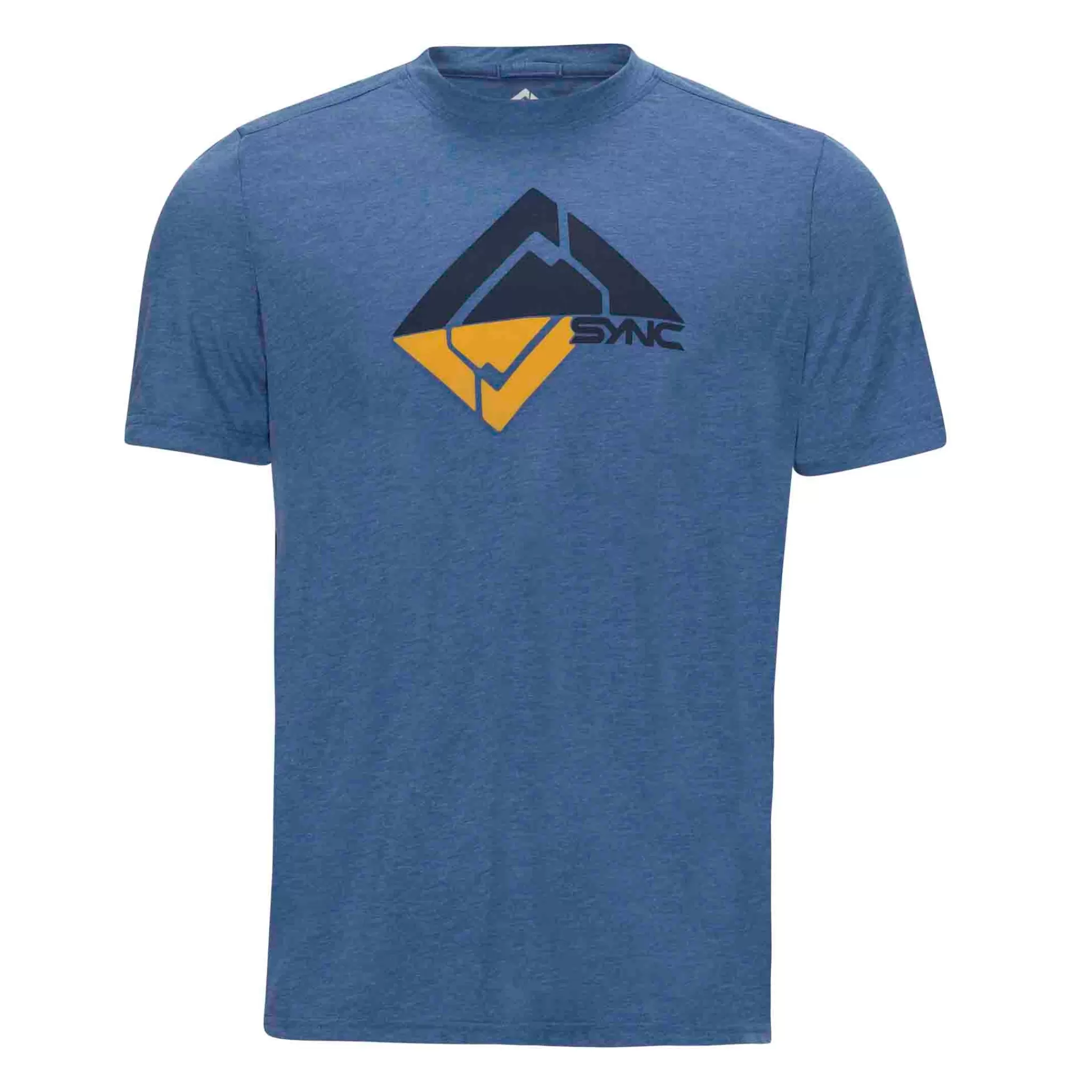 SYNC Performance Men'S Glacier Tee- Bluebird | 100% Cotton Tee Shirt | | T-Shirts