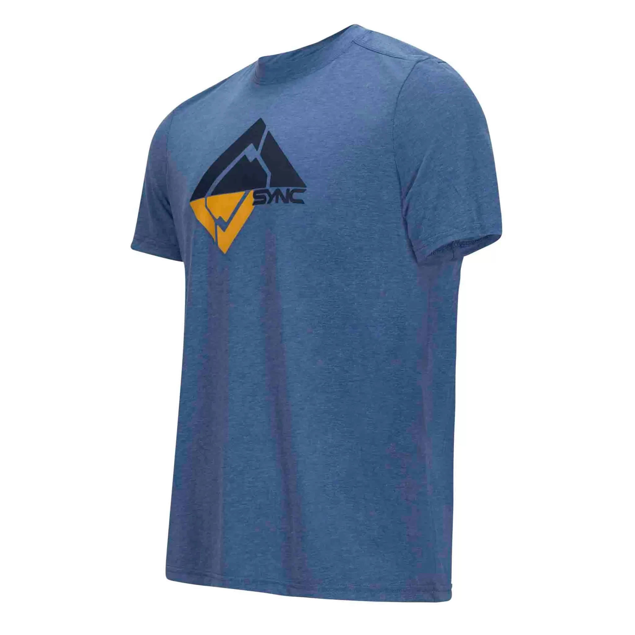 SYNC Performance Men'S Glacier Tee- Bluebird | 100% Cotton Tee Shirt | | T-Shirts