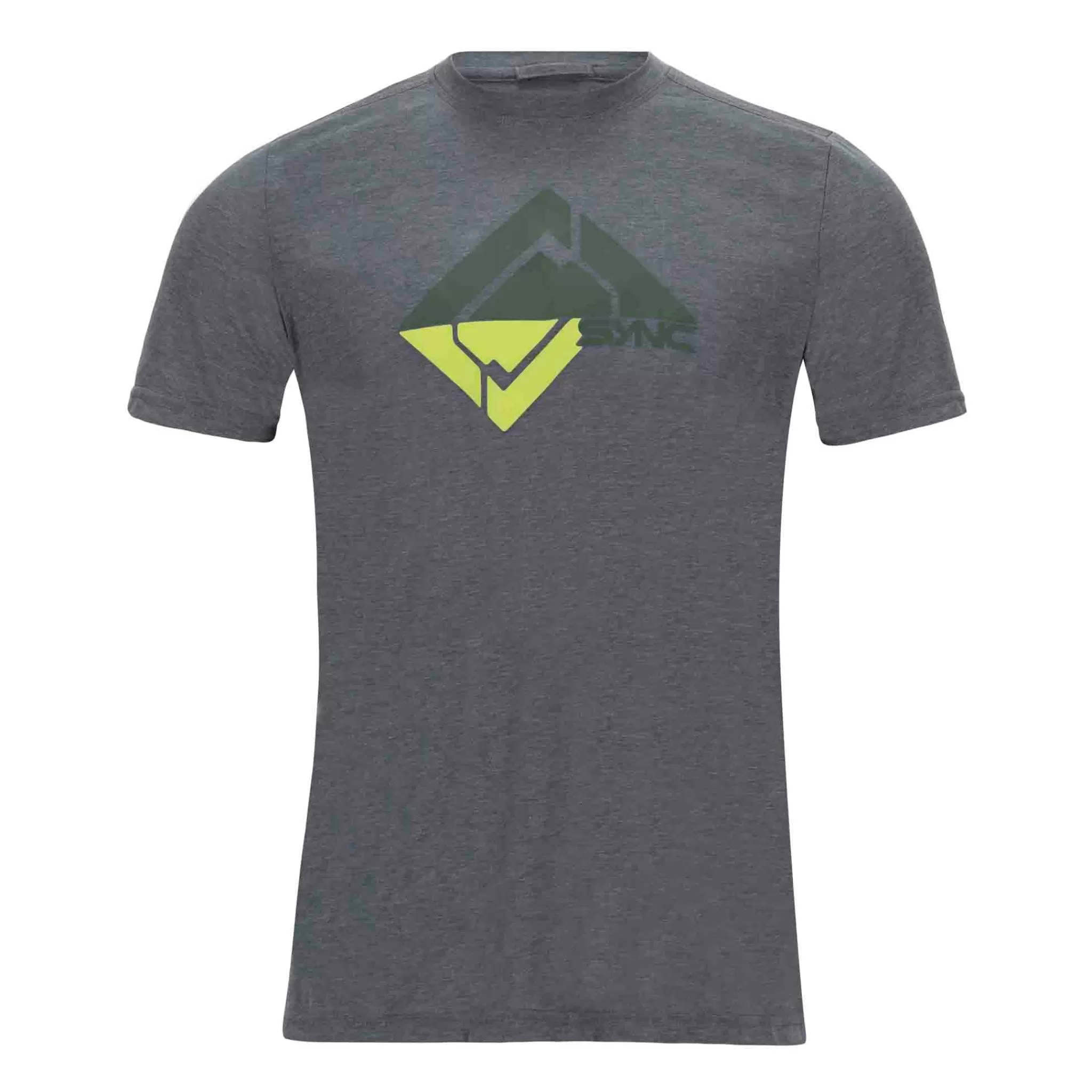 SYNC Performance Men'S Glacier Tee- Phantom | 100% Cotton Tee Shirt | | T-Shirts