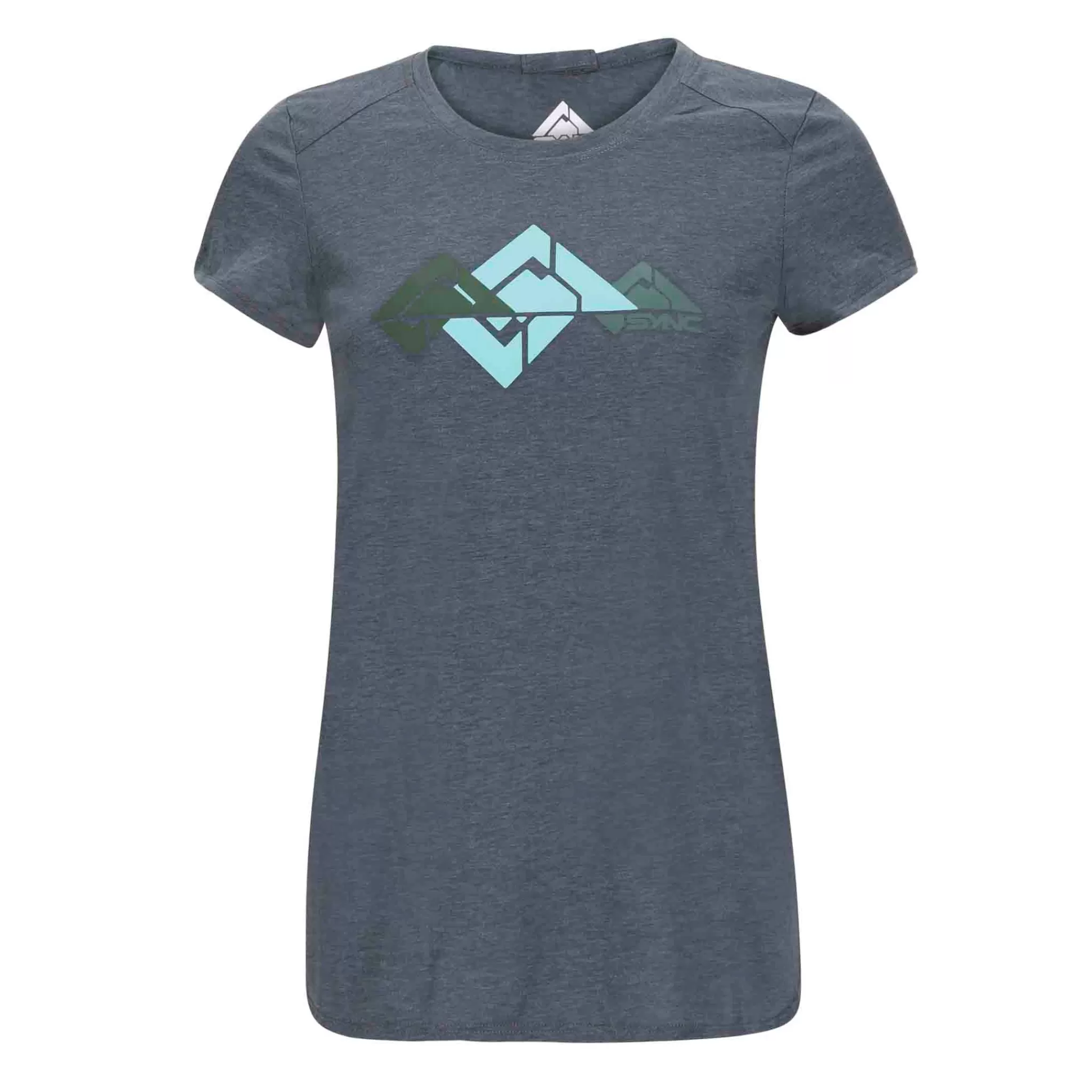 SYNC Performance Women'S Glacier Tee- Phantom | Cotton Tee Shirt | | T-Shirts